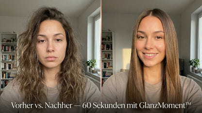 GlanzMoment™ – Mini Haarglätter-Kamm Kabellos